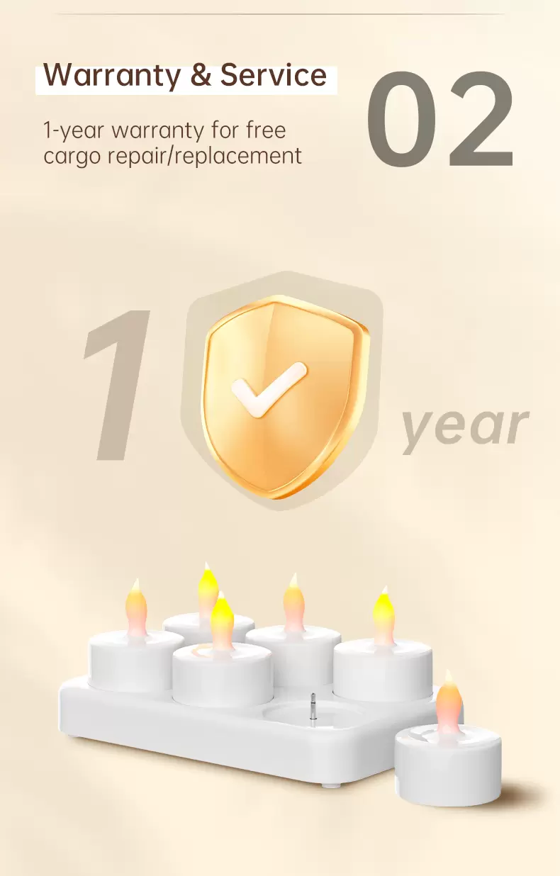 Şarj Edilebilir Mum Işıkları