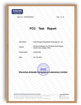 FCC Test Raporu